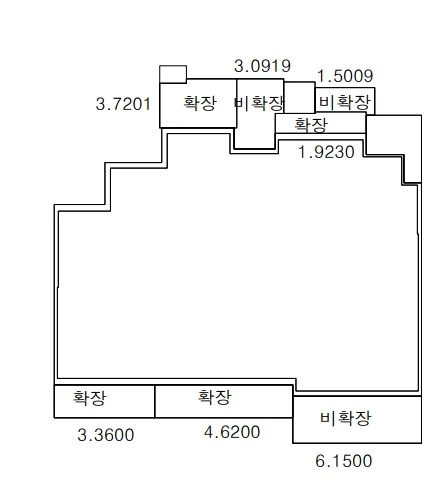 81A타입 대지지분 형상
