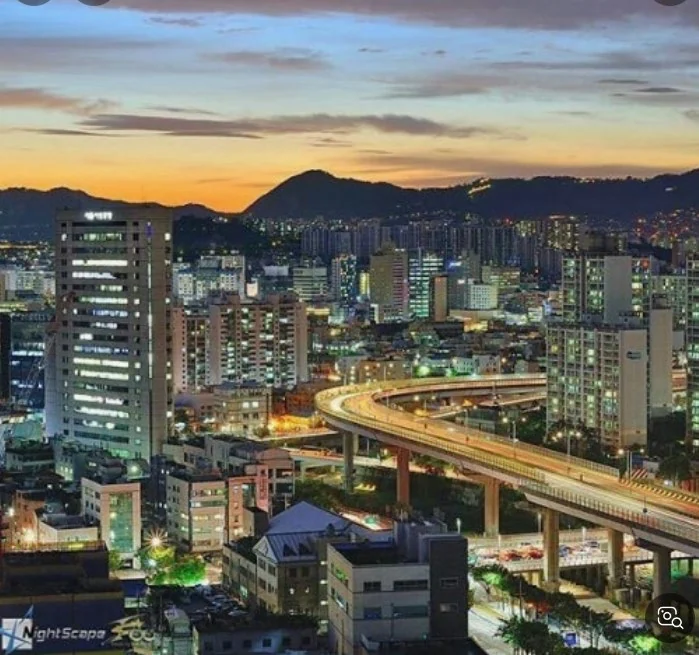 마장동 일대 도심 야경
